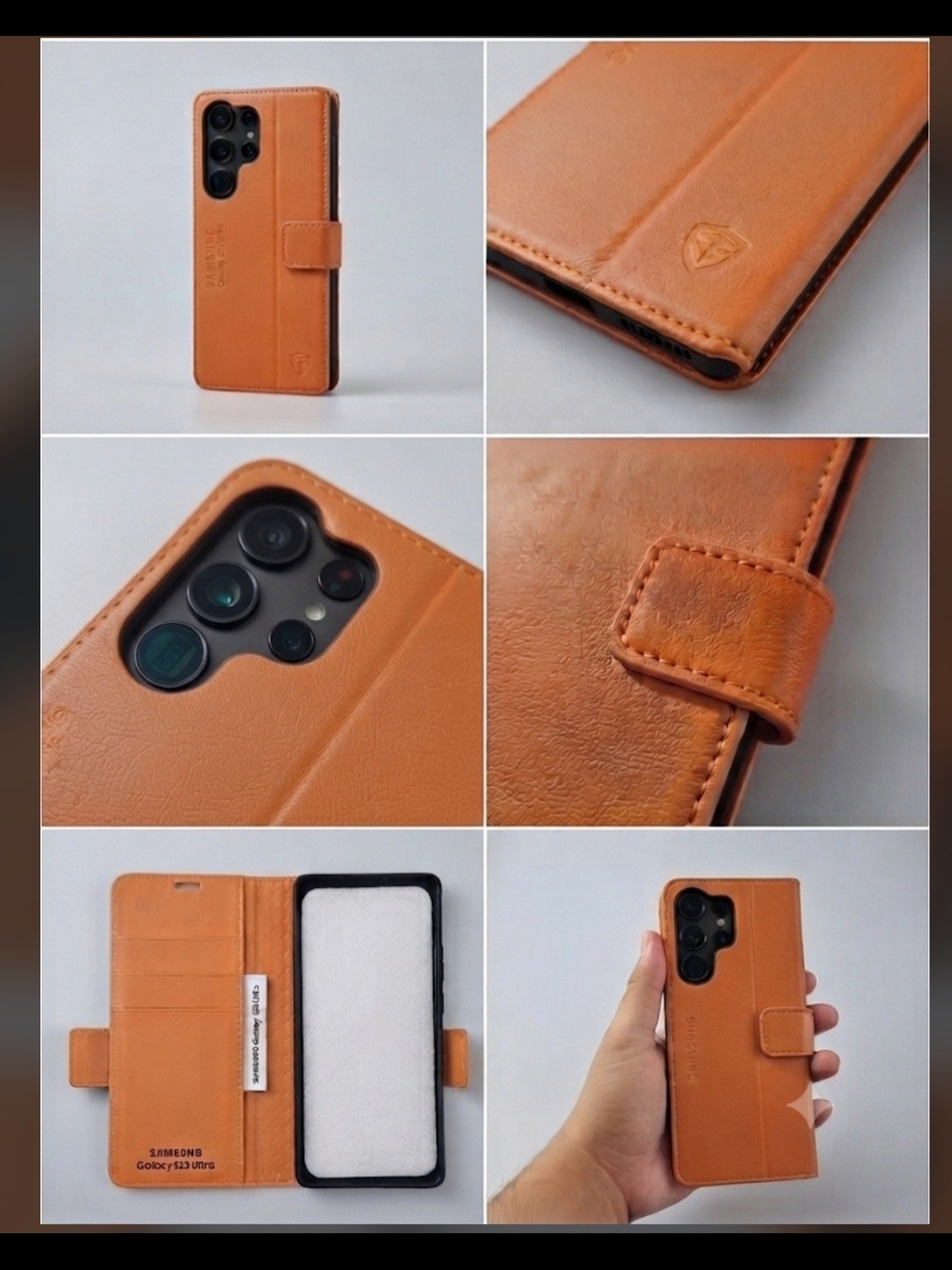 SHIELDON Galaxy S26 Ultra Leather Wallet Case New Open Box